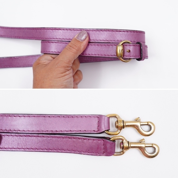 AN18❤️ GUCCI Monogram Heart Bit Charm Top Handle Tote - Picture 14 of 16